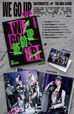 Альбом BABYMONSTER - WE GO UP (UP Ver.)