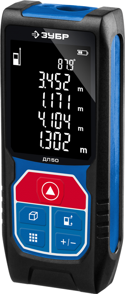 Дальномер ЗУБР ДЛ-50 лазерный  точность +/-2мм.IP 54 34925