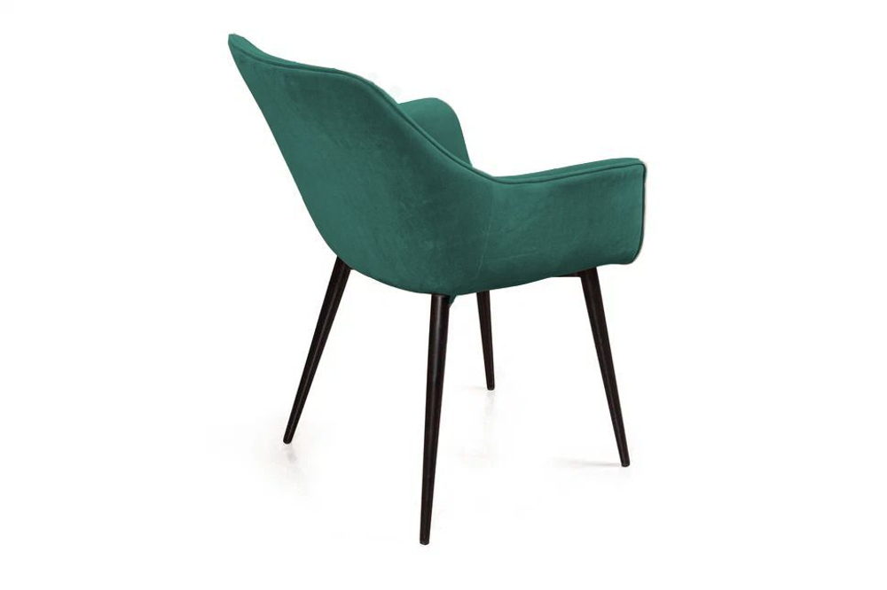 Стул Archi, бархат зелёный 19, опора конус