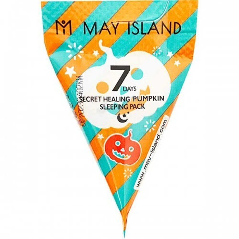 May Island Маска ночная для лица с тыквой - Secret healing pumpkin, 5г
