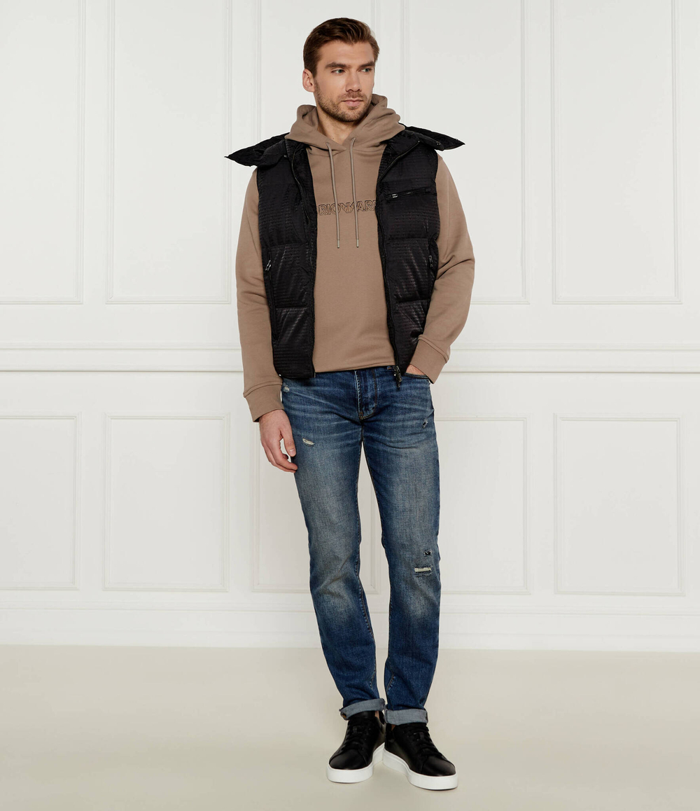 Пуховая безрукавка Emporio Armani - черный(6D1B66 1NNXZ)