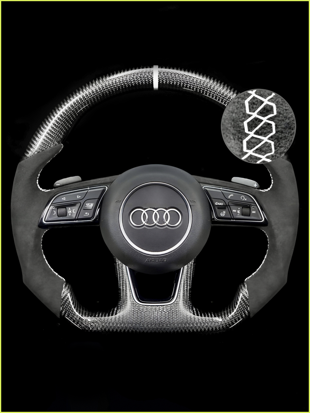Custom Steering Wheel Audi