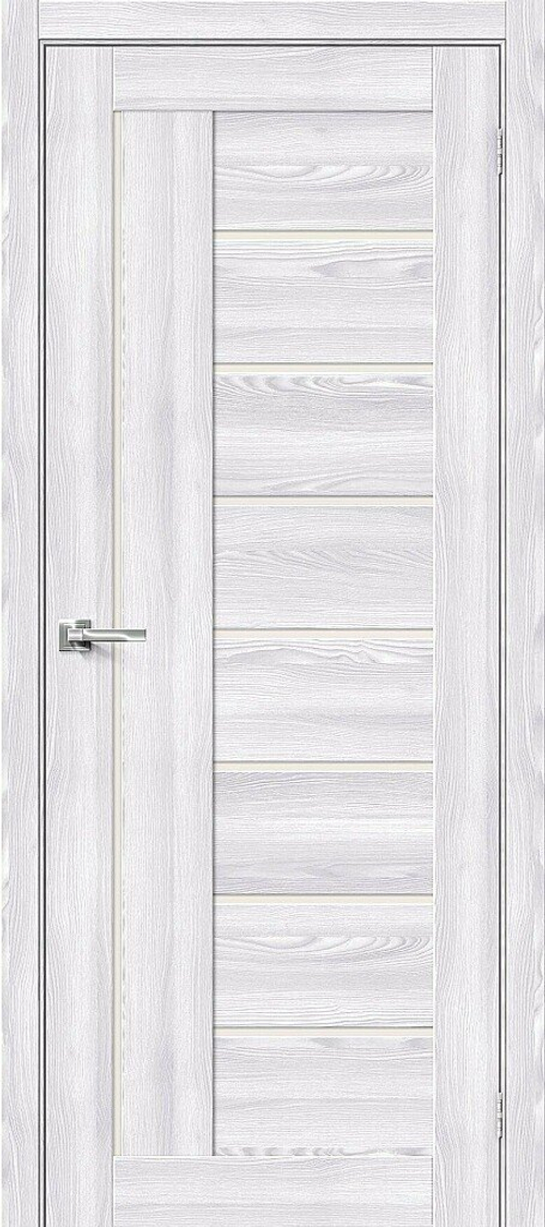 Дверь Браво-29 / Цвет Riviera Ice / Стекло Magic Fog / Двери Браво