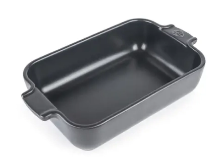 Peugeot Керамическое блюдо Appolia 22x12 см грифельное