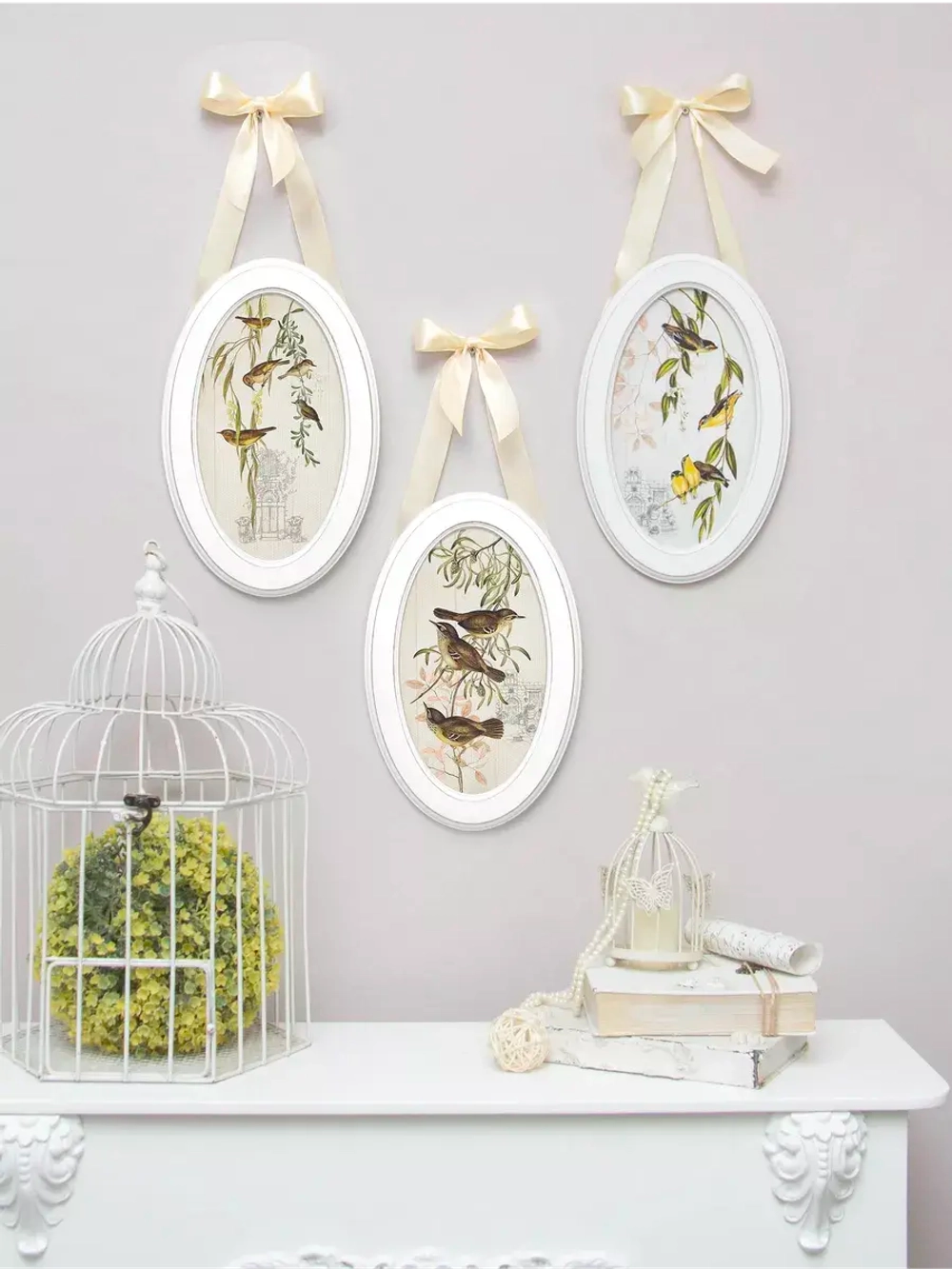 Панно на стену для интерьера 3 шт 28,5*18,5 см