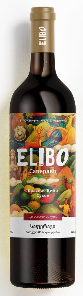 Вино Элибо Саперави