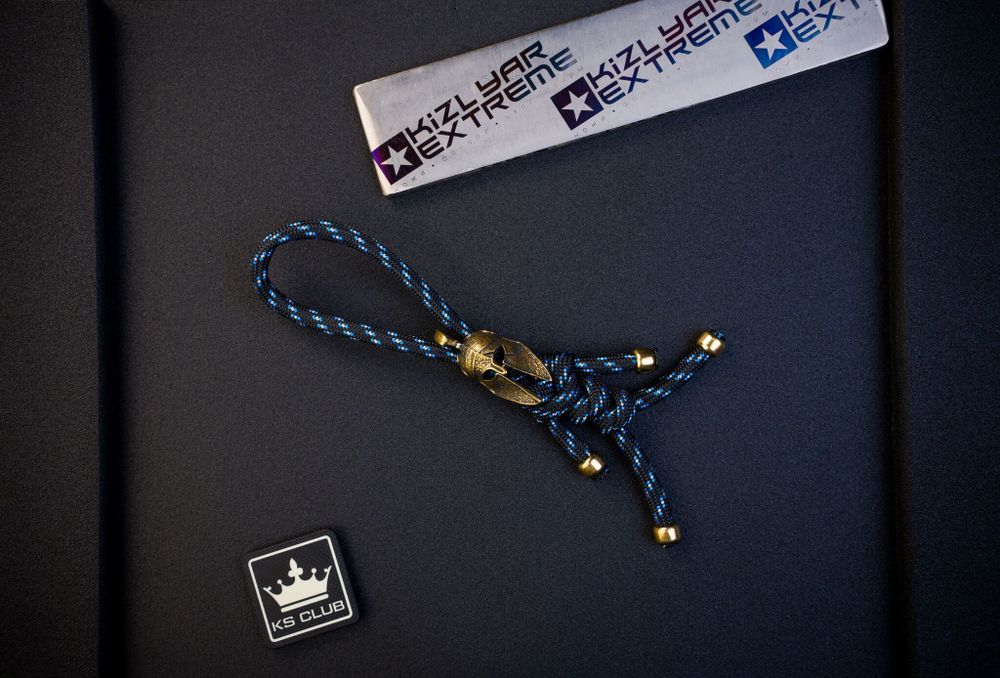 9.B. Темляк Спартанец черно-синий