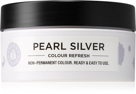Maria Nila Colour Refresh Pearl Silver - нежная питательная маска без стойких красящих пигментов /  wytrzyma 4 – 10 umyć 0.20 100  ml  / GTIN 7391681047068