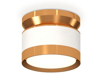 Комплект накладного светильника 1*GX53 XS8101060 SWH/PYG белый песок/золото желтое полированное (N8909, C8101, N8124)DIY System Complects Ambrella