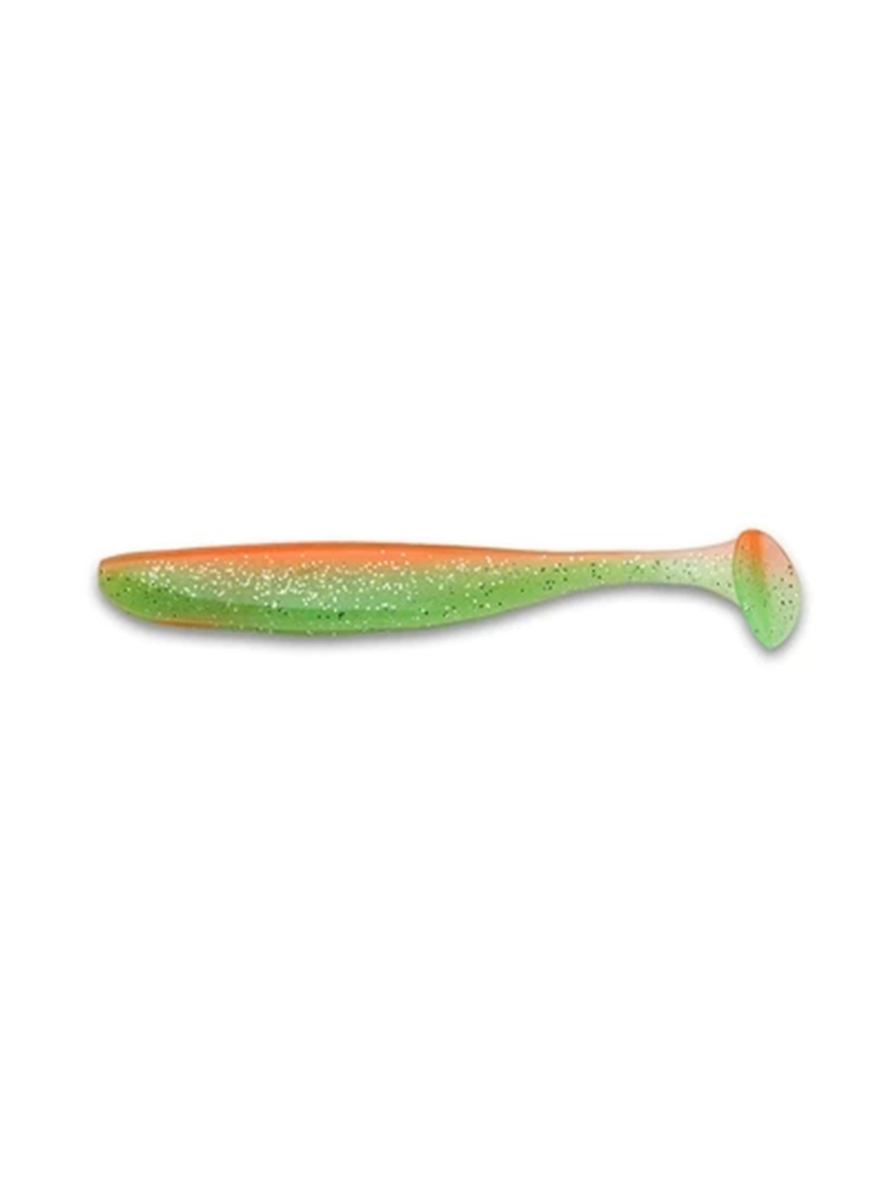 Приманка силиконовая Keitech Easy Shiner 4" PAL #01 Chartreuse Red Flake, 3 упаковки по 7 штук