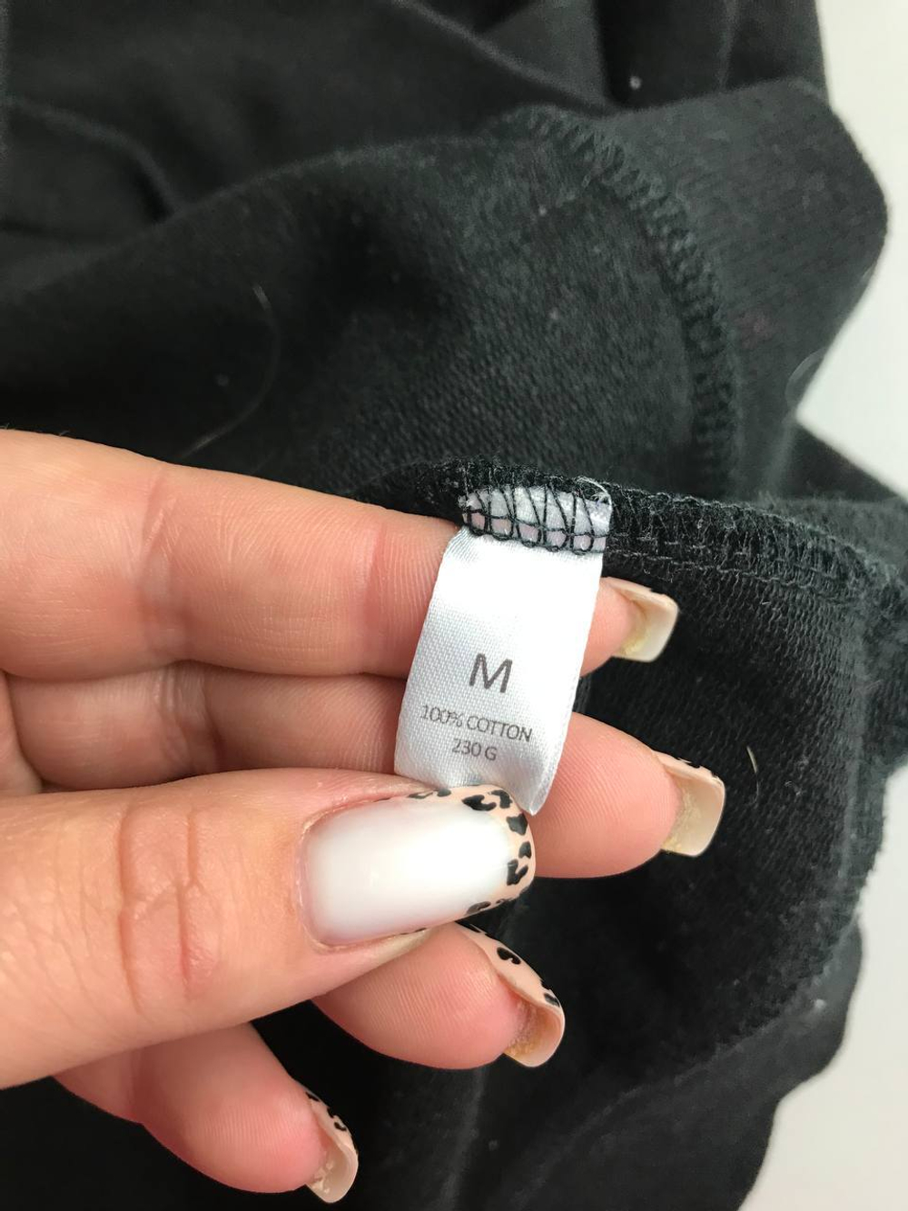 Толстовка с принтом, маркировка М, визуально на 46 размер