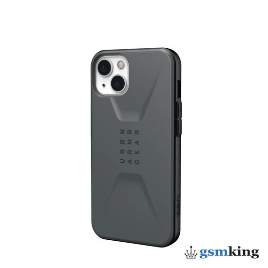 UAG Civilian Series Case for Apple iPhone 13 | 14 Silver (Серебристый) 11317D113333