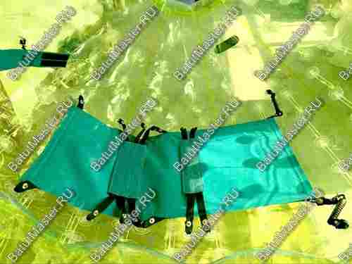 Зорб ПВХ "Лайм" усиленные сиденья, диаметр 3 м