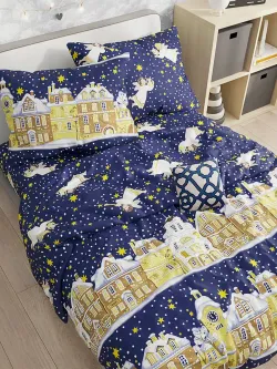 Ткань для пошива "Зимняя сказка" Сказка перкаль, длина 10 м., ширина 2,2 м.