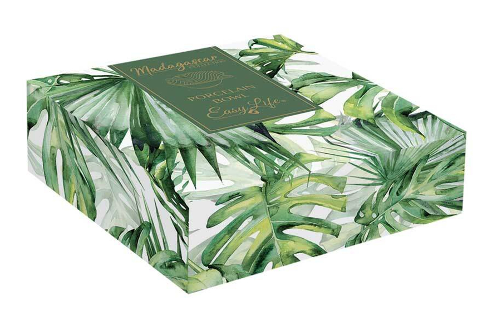 Салатник 21х16см Easy Life Мадагаскар светло-зеленый