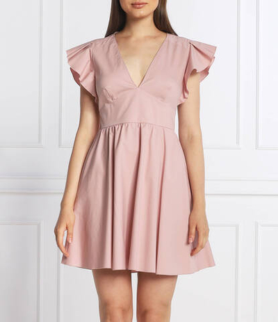 платье Red Valentino - розовый(XR0VAEF00VU)