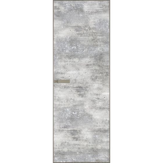 Скрытая алюминиевая дверь Invisible 1AGN бетон старый