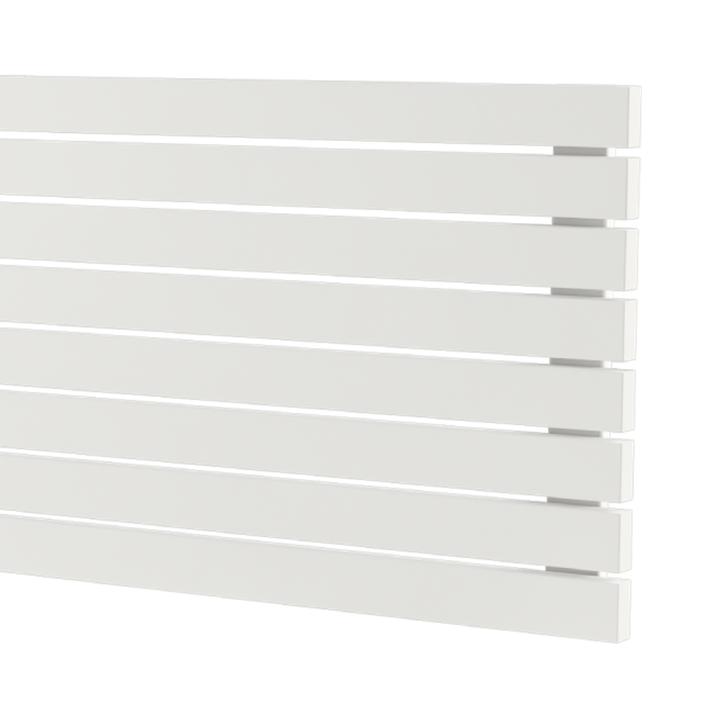 Радиатор WARMMET водяной настенный горизонтальный Flat 60 Н (W) БЕЛЫЙ RAL9016
