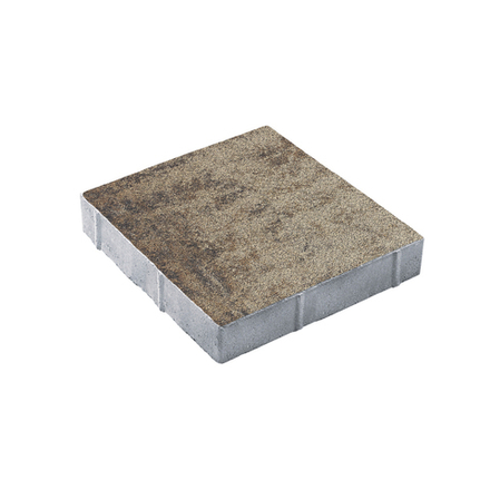 Тротуарная плитка КВАДРАТ 400х400 мм - Листопад гладкий Старый замок