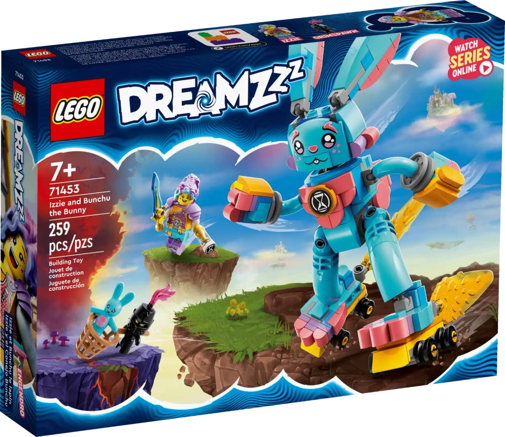 Конструктор LEGO DREAMZzz 71453 Иззи и Банч-кролик