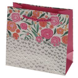 GAEM Пакет подарочный (бумага 210г/м2, блок микс 12шт), L15 W7 H14 см, 4в.