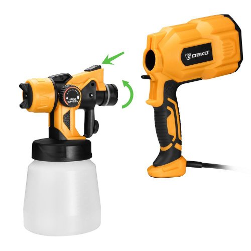 Краскопульт DEKO DKSG 55K1 HVLP   018-1043