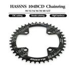 Звезда велосипеда передняя 104BCD. Система Narrow Wide