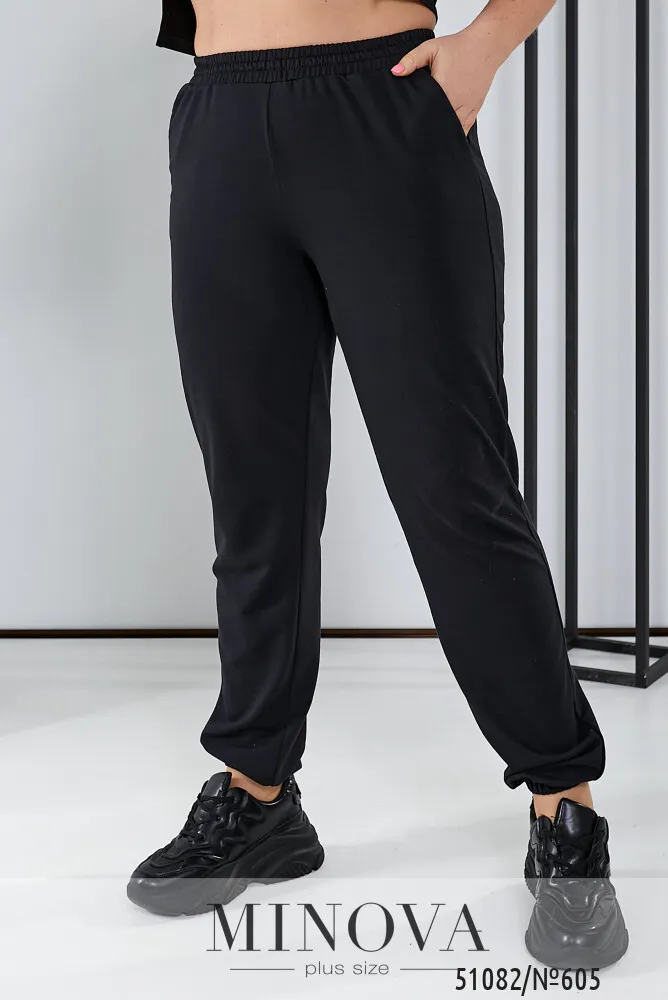 Штаны 605-черный Minova