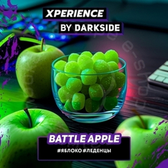 Табак для кальяна "Экспириенс" с ароматом Баттл Эппл (Баттл Эппл), 30 г