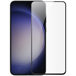 Защитное стекло на экран 6D для Samsung Galaxy S24 и S25, тонкие черные рамками и олеофобное покрытие, G-Rhino