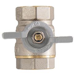 Кран шар. для воды 1/2 г/г бабочка CTM СТАНДАРТ CWFFB012