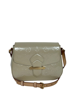 Сумка Louis Vuitton White Monogram Vernis Bellflower