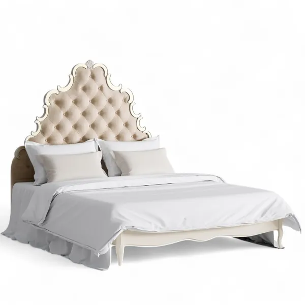Кровать с мягким изголовьем 160*200