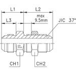 Соединение PD JIC 3/4"