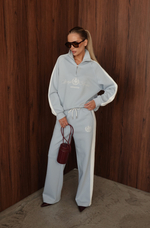 Костюм спортивный из трикотажа с принтом