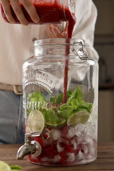 Диспенсер для напитков с подставкой maison jar, 5 л