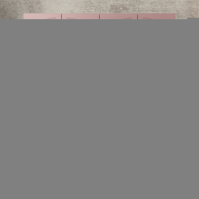 Шкаф Агератум МДФ четырехсекционный Лайн бохо (0,27) А10017 матовая - 26 матовая - Дуб Сонома 3025  210*45*260