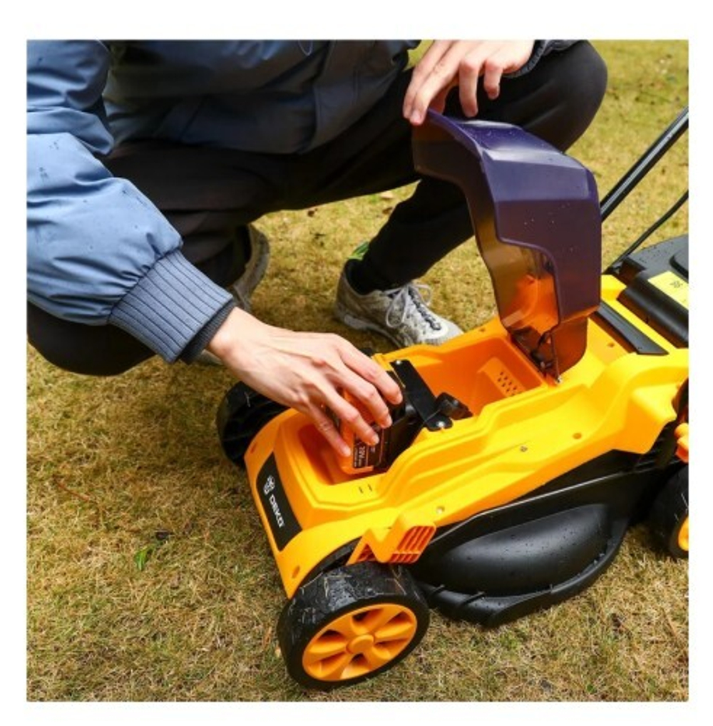 Газонокосилка аккумуляторная DEKO DKLM20V 20B, 2x4.2Aч, з/у, 320мм 083-2019