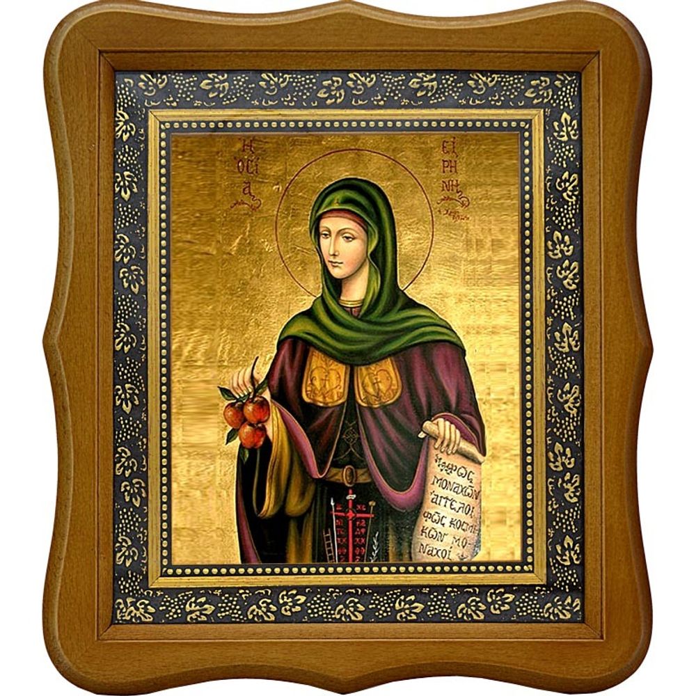 Ирина Каппадокийская преподобная. Икона на холсте.