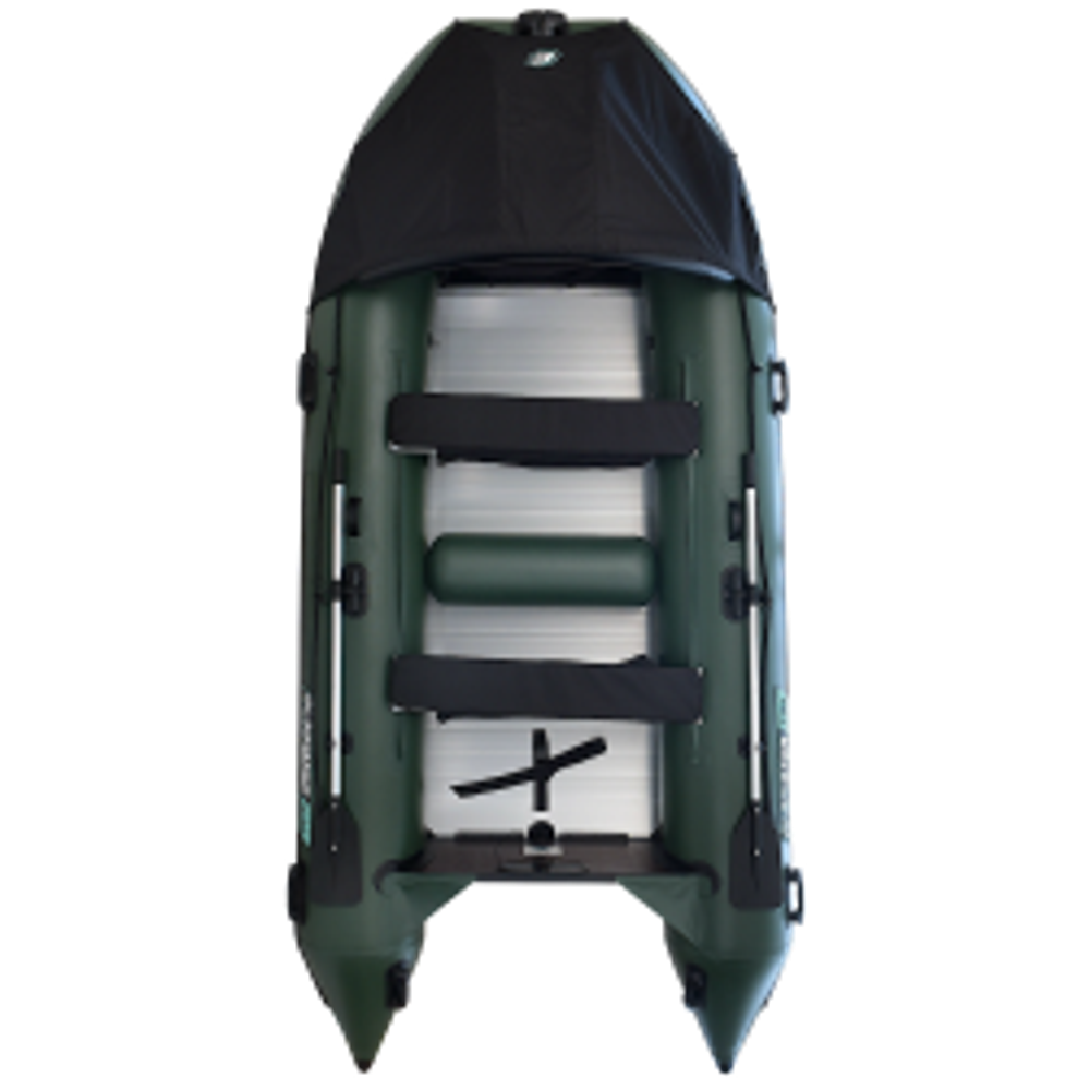Лодка ПВХ Gladiator Professional D370AL с алюминиевым полом