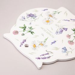 ПОДСТАВКА ПОД ГОРЯЧЕЕ AGNESS "FLOWER STORY" 16*16*1 СМ (КОР=48ШТ.)