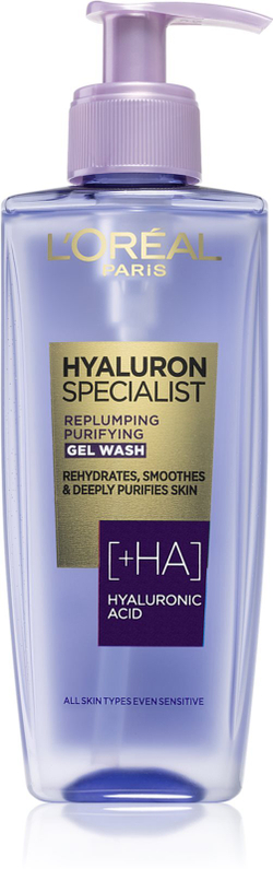 L’Oreal Paris Hyaluron Specialist - очищающий гель с гиалуроновой кислотой /   200  ml  / GTIN 3600523959693