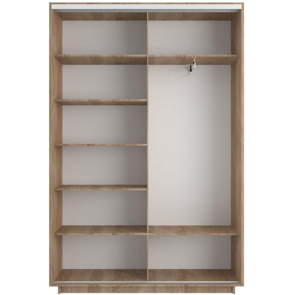 Шкаф-купе "Экспресс Элемент Дуо" (Белый снег) 2200х1200, МК Е1, г.Белореченск