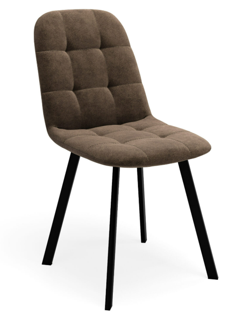 Стул Крафт Коричневый Ultra Chocolate / Черный