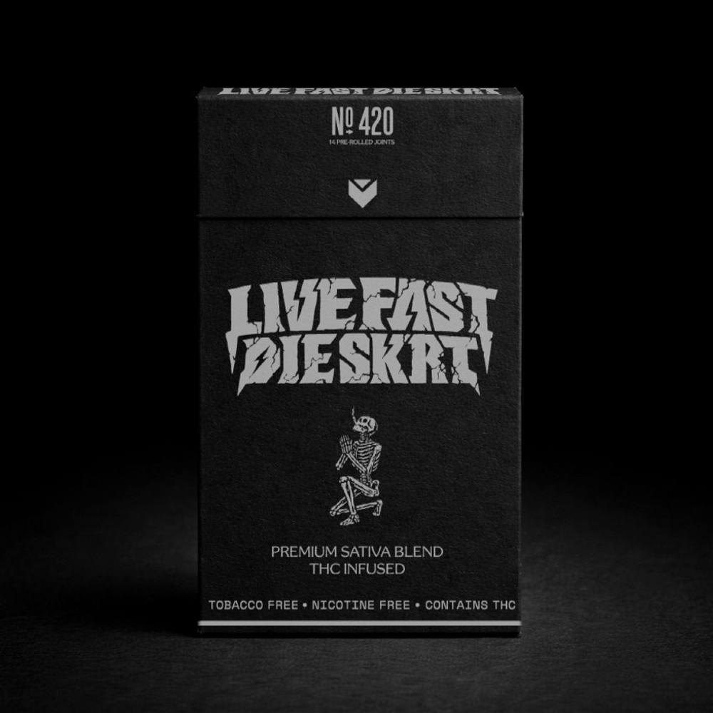 (ПРЕДЗАКАЗ) Альбом BILL STAX - LIVE FAST DIE SKRT Album CASSETTE TAPE