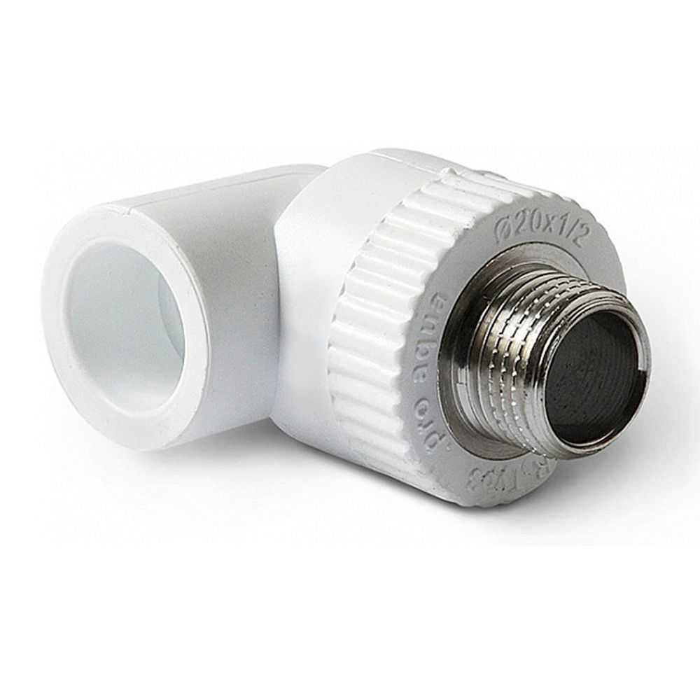 Угольник комбинированный наружная резьба PP-R