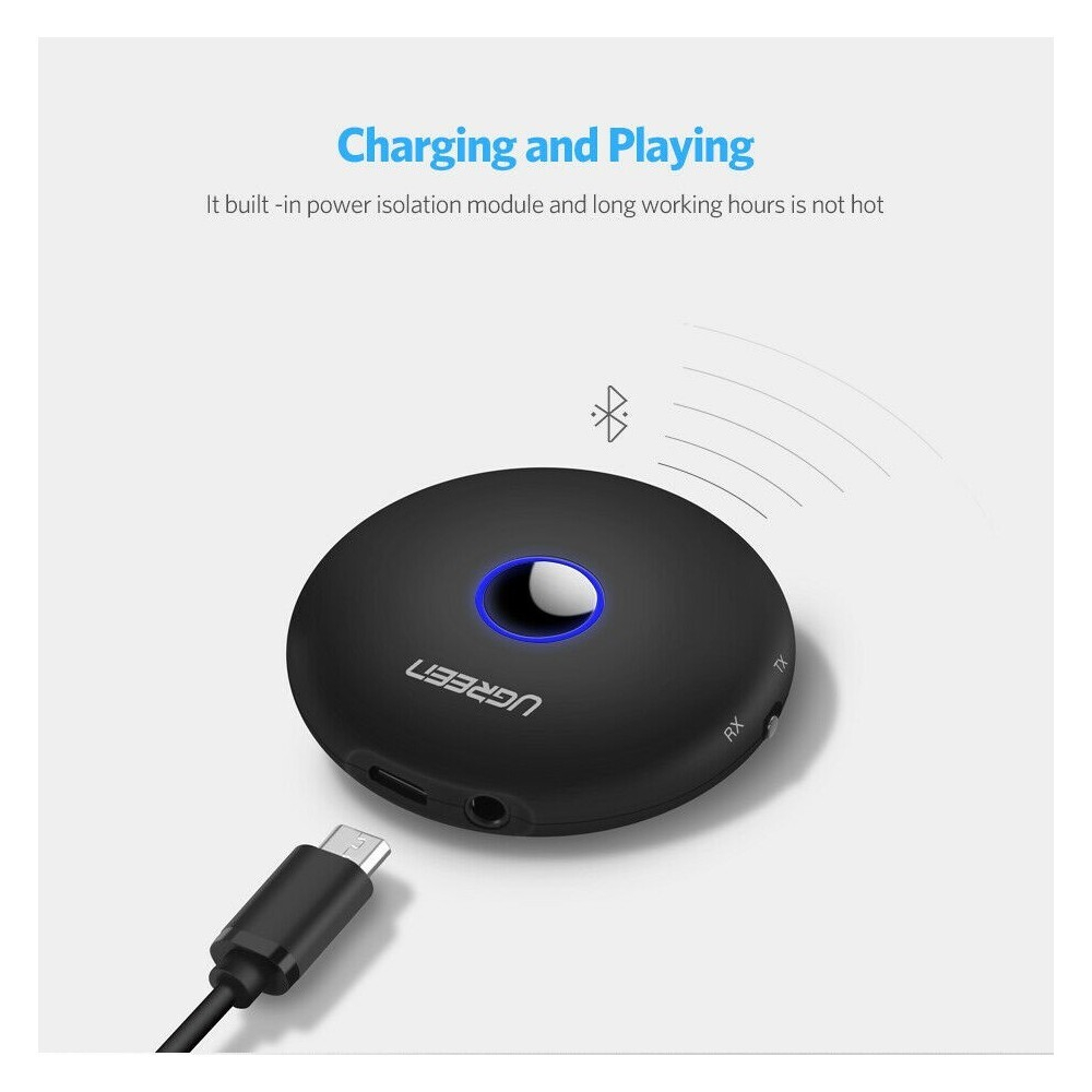 Bluetooth V5.0 Audio Receiver/Transmitter, 3.5mm, UGREEN 40762