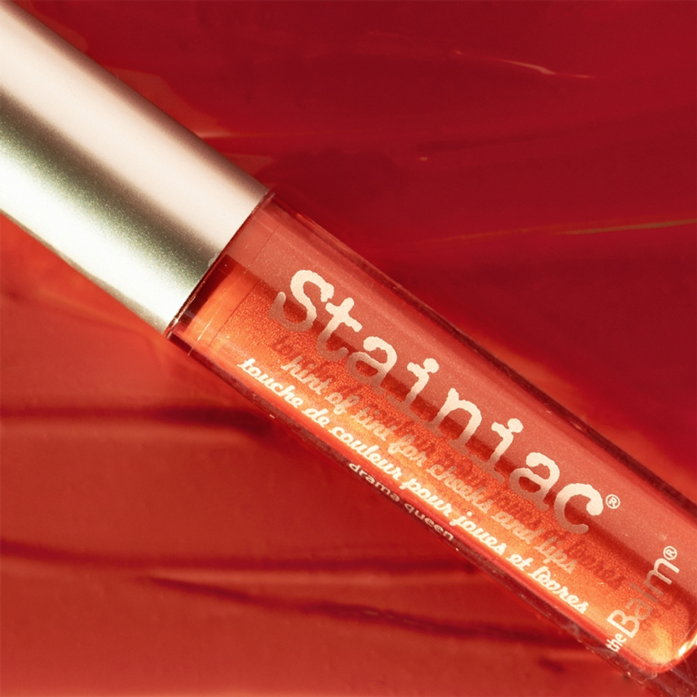 theBalm Stainiac Lip And Cheek Stain - Многофункциональный косметический продукт для макияжа губ и щек оттенок Homecoming Queen, 4 ml