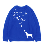 Свитшот "Кане Корсо и бабочки"