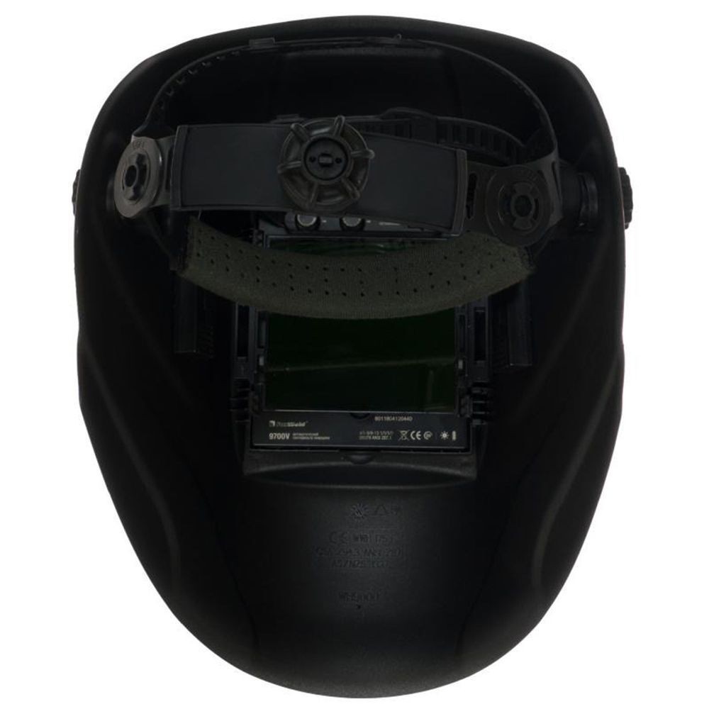 Маска сварщика хамелеон, с ручной регулировкой, FoxWeld, Gefest 9700V, 4 DIN, 13 DIN, серебр, 5295